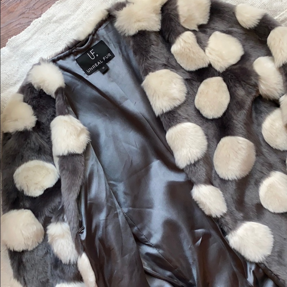 Rare Unreal Fur Bubble Coat - image 4
